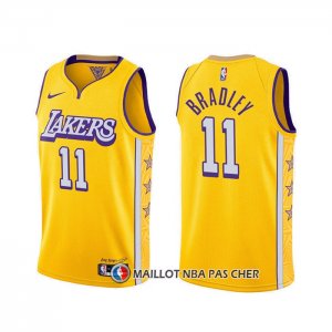 Maillot Los Angeles Lakers Avery Bradley Ville 2019-20 Jaune