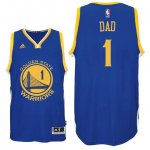 Maillot Fete des Peres Warriors Dad 1 Bleu