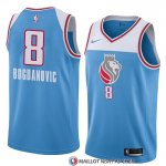 Maillot Sacramento Kings Bogdan Bogdanovic Ville 2018 Bleu