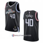 Maillot Los Angeles Clippers Ivica Zubac NO 40 Ville 2022-23 Noir