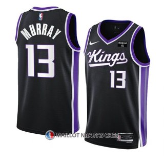 Maillot Sacramento Kings Keegan Murray NO 13 Icon 2023-24 Noir