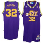 Maillot Retro Jazz Malone 32 Pourpre