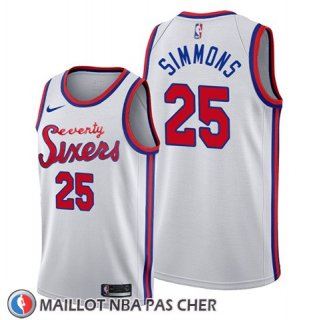 Maillot Philadelphia 76ers Ben Simmons Classic 2019-20 Blanc
