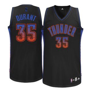 Maillot Femme de Durant Oklahoma City Thunder #35 Noir