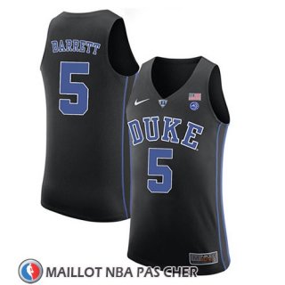 Maillot Ncaa Duke Blue Devils R. J. Barrett Noir
