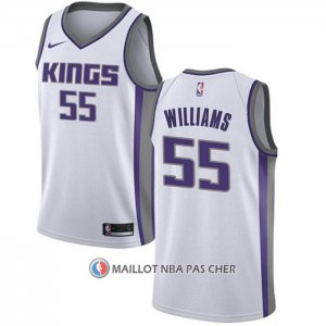 Maillot Sacramento Kings Jason Williams NO 55 Association 2019-20 Blanc