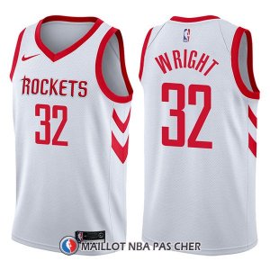 Maillot Houston Rockets Brandan Wright Association 32 2017-18 Blanc