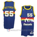 Maillot Denver Nuggets Mutombo #55 Bleu