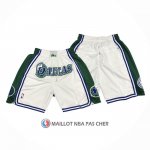 Short Dallas Mavericks Ville Just Don Blanc