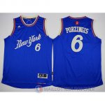 Maillot New York Knicks Porzingis Noel #6 Bleu