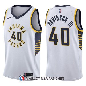 Maillot Indiana Pacers Glenn Robinson Iii Association 40 2017-18 Blanc