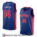 Maillot Detroit Pistons Ish Smith No 14 Icon 2018 Bleu