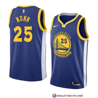 Maillot Golden State Warriors Kendrick Nunn Icon 2018 Bleu