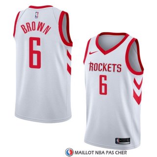 Maillot Houston Rockets Bobby Marron Association 2018 Blanc
