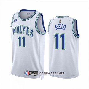 Maillot Minnesota Timberwolves Naz Reid NO 11 Classic 2023-24 Blanc