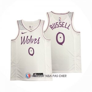 Maillot Minnesota Timberwolves Derrick Rose NO 0 Earned Blanc