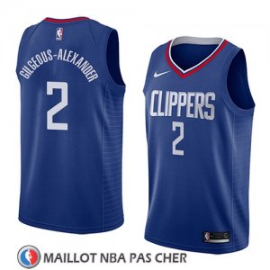 Maillot Los Angeles Clippers Shai Gilgeous-alexander No 2 Icon 2018 Bleu