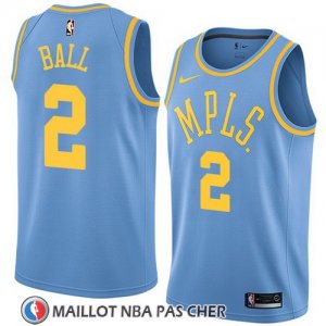 Maillot Lakers Lonzo Ball 2 Classic 2017-18 Bleu