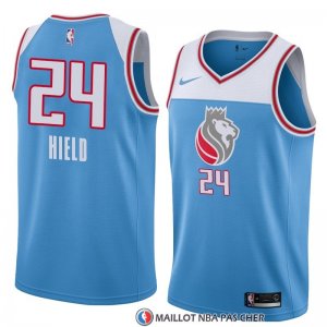 Maillot Sacramento Kings Buddy Hield Ville 2018 Bleu