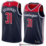 Maillot Washington Wizards Tomas Satoransky Statement 2018 Noir