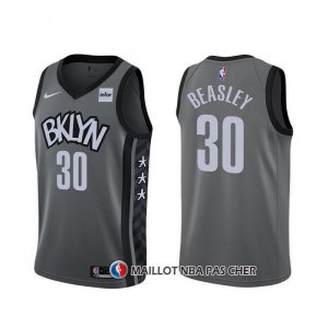 Maillot Brooklyn Nets Michael Beasley Statement 2020 Gris