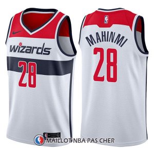 Maillot Washington Wizards Ian Mahinmi Association 28 2017-18 Blanc
