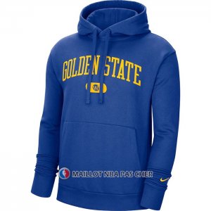 Veste a Capuche Golden State Warriors Heritage Essential Bleu