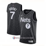 Maillot Brooklyn Nets Kevin Durant Earned 2020-21 Noir