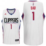 Maillot Fete des Peres Clippers Dad 1 Blanc