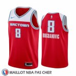 Maillot Sacramento Kings Bogdan Bogdanovic Ville Rouge