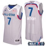 Maillot All Star 2017 Knicks Anthony Gris 7