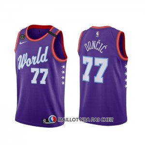 Maillot 2020 Rising Star Luka Doncic World Volet