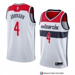 Maillot Washington Wizards Wesley Johnson Association 2018 Blanc