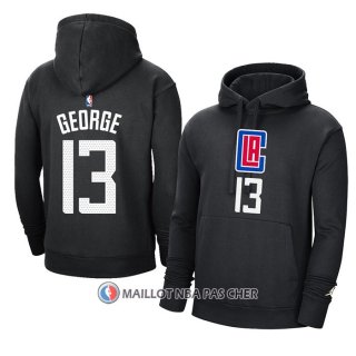Veste a Capuche Los Angeles Clippers Paul George Noir