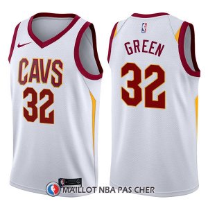 Maillot Cleveland Cavaliers Jeff Green Swingman Association 32 2017-18 Blanc  Maillot Cleveland Cavaliers Jeff Green Swingman Association 32 2017-18 Blanc