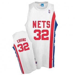 Maillot ABA de Erving Brooklyn Nets #32 Blanc