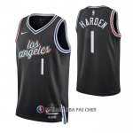 Maillot Los Angeles Clippers James Harden NO 1 Ville Noir