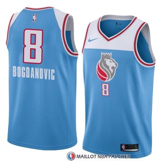 Maillot Sacramento Kings Bogdan Bogdanovic Ville 2018 Bleu