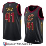 Maillot Cleveland Cavaliers Ante Zizic No 41 Statement 2018 Noir