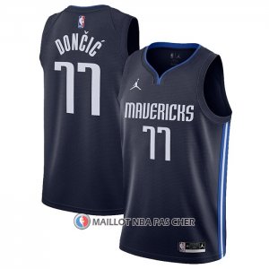 Maillot Doncic Mavericks Luka Doncic Statement 2020 Bleu