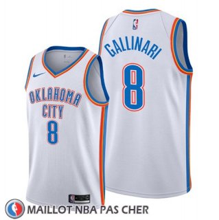 Maillot Oklahoma City Thunder Danilo Gallinari Association Blanc