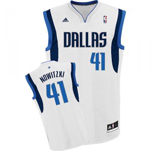 Maillot Blanc Nowitzki Dallas Mavericks Revolution 30
