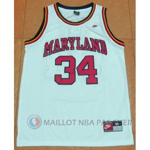 Maillot University Maryland Bias Blanc