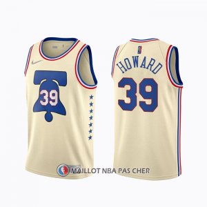 Maillot Philadelphia 76ers Dwight Howard Earned 2020-21 Crema