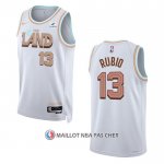 Maillot Cleveland Cavaliers Ricky Rubio NO 13 Ville 2022-23 Blanc