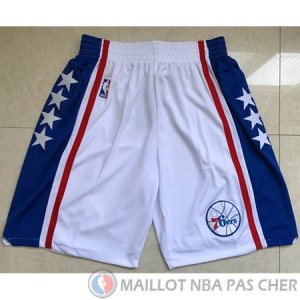 Short Bleu y Blanc Philadelphia 76ers NBA