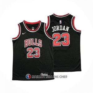 Maillot Enfant Chicago Bulls Michael Jordan NO 23 Noir5