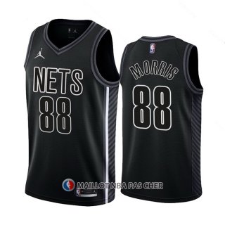 Maillot Brooklyn Nets Markieff Morris NO 88 Statement 2022-23 Noir