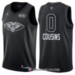 Maillot All Star 2018 New Orleans Pelicans Demarcus Cousins 0 Noir