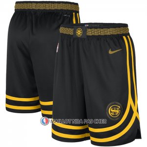 Short Golden State Warriors Ville 2023-24 Noir